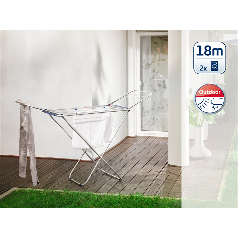 LEIFHEIT Leifheit Siena 180 Folding Drying Rack Reviews Wayfair
